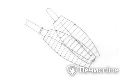 Аксессуар для приготовления на огне Технокерамика Решетка для рыбы в Хабаровске